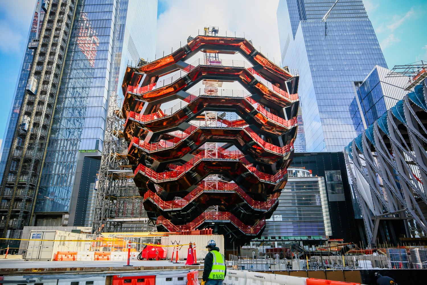 heatherwick巨作:纽约哈德逊广场'vessel'